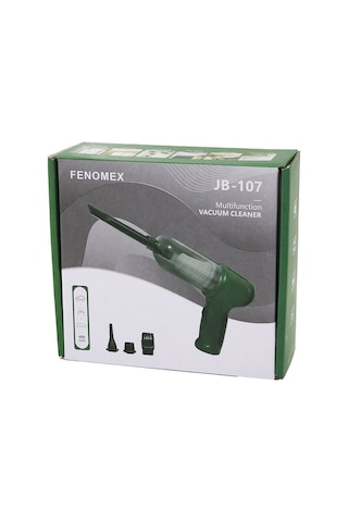 3ın1 Çekme - Üfleme Oto - Araç - Ev El Tipi Süpürge Usb Şarj Mini - Taşınabilir0.4lt - 120w Jb-107 5570 Diğer