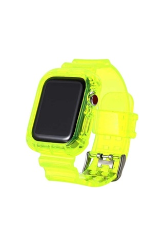 Apple Watch 40mm Uyumlu Krd-27 Silikon Kordon Siyah