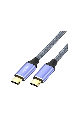 VegGieg V-H921 USB 3.1 Type-C PD 100W 5A 10 Gbps 4K 6 Hz Çok Fonksiyonlu Kablo 2 M