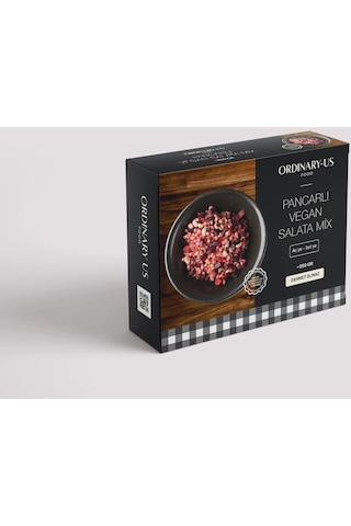 Ordinary-Us Pancarlı Vegan Salata Mix 250 G 1 Porsiyon