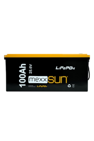 Mexxsun 25.6 Volt-100ah Lifepo4 Lityum Akü