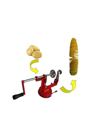 Spiral Patates Dilimleyici - Profesyonel Renkli