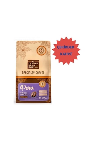 Altın Telve Coffee Bean Box Peru Çekirdek Kahve 250 G