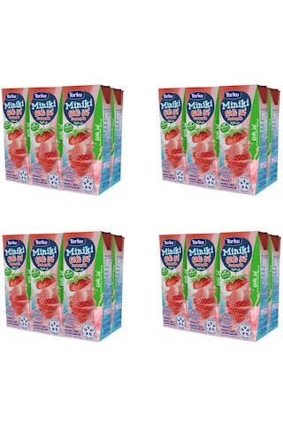 Torku Miniki Çilekli Süt 180 Ml X 24 Adet