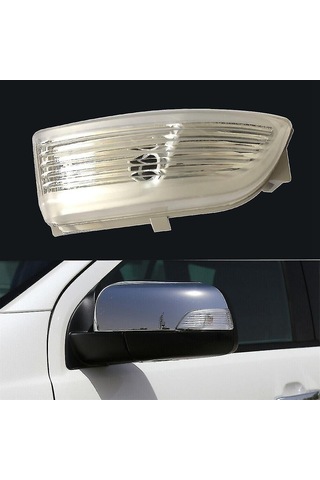 Yifomall Ford Everest & Ranger T6 Sol Yan Ayna Sinyal Lamba Kapağı - Abs Malzeme, Kolay Montaj