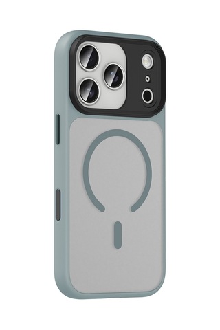 İphone 17 Cl-06 Uyumlu Kamera Lens Koruyucu - Gri Gri