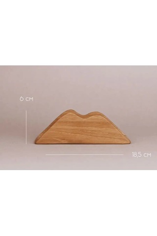 Tateplota Mutfak İçin "dağlar" Ahşap Peçetelik 154569447 Aromatik