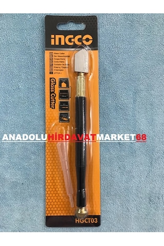 Ingco Cam Kesme Elması Pro Gazlı Cam Kesme Elması Metal