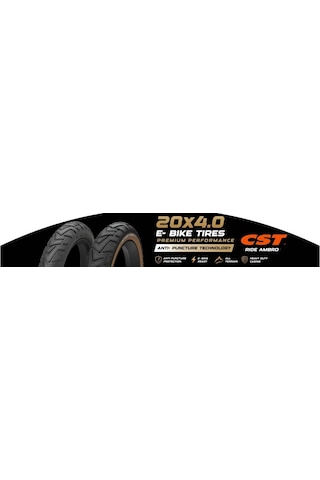Cst Rıde Ambro 20x4.0 Telli Dış Lastik 1.5mm Zırhlı Kahverengi Yanak
