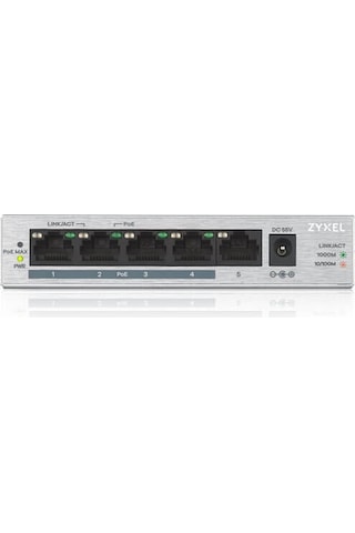 Zyxel GS1005HP 5 Port 10/100/1000 Mbps Gigabit Poe Switch