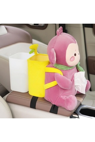 Createtech Tutucu Maymun Kutusu Karikatürlü Homyl Doku Çöp Canlı Araba Eo Diğer