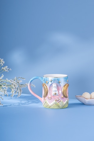 İstanbul Porselen Kutup Yıldızı Kupa 420 Ml Pembe