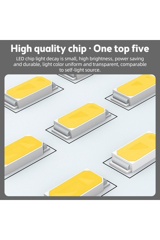 Ximistore9 6.2w 126 Led Bitki Büyüme Lambası, 22.7lm Usb5v, 5 Seviye Aydınlatma, 8h/12h/16h Zamanlama, 226 Açı, Kırmızı-mavi Işık, Çift Montaj Seçeneği Diğer