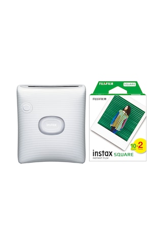 Instax SQ Link Beyaz Ex D Akıllı Telefon Yazıcısı + 20' li Film