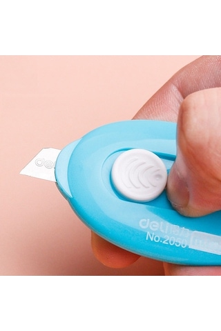 Willowhaven Deli 2050 Küçük Mini Candy Renkli Maket Bıçağı Kırtasiye Rastgele Renk Gönderimi Diğer