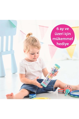 Rossie Yağmur Sesi Duyusal Çıngırak Renkli