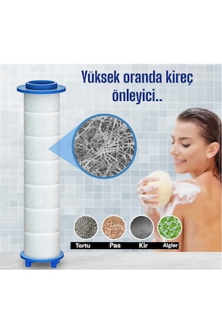 Masaj Özellikli Kireç Önleyici Ve Su Tasarruflu Duş Başlığı 10 A