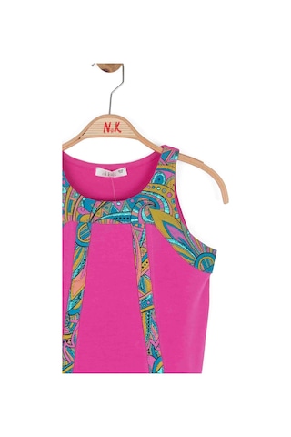 Kız Çocuk Boho Bluz Nk-31342 Fuşya