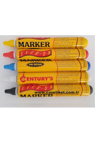 Ever-on Marker Sarı Tekstil İşaretleme Kalemi Ever-on Marker Sarı Tekstil İşaretleme Kalemi