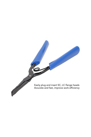 Reedark Optik Fiber Flanş Bağlantı Aleti: Uzun Burunlu Pense, Kaymaz Kauçuk Kolu, Sc/lc Flanş Uçlarını Kolay Tak/kaldır