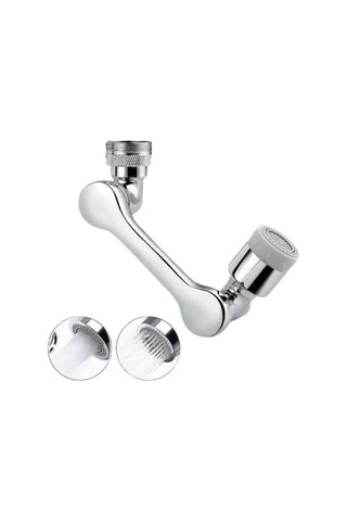 Bfs Mutfak Musluk Başlığı 1080 Derece Dönebilir Oynar Başlıklı Musluk Aparatı Çok Renkli