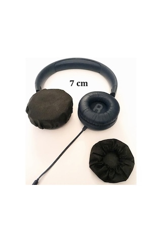 Kulaklık Bonesi 7 CM Siyah 20 Adet