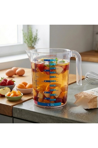 Bay 3 Litre Multi Ölçü Kabı Najmaddin Standart