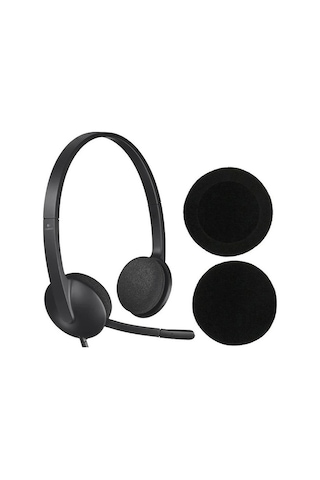 Trendooze Uyumlu Pedi Logitech Kulaklık H91 H61 H51 H340 H330 Qq
