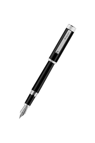 Montegrappa Zero Writing Reborn Dolma Kalem - F Uç Iszeı2ıp Siyah