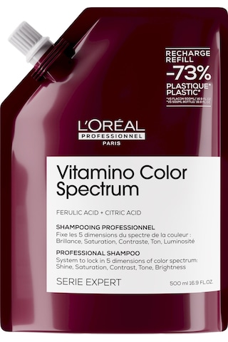 L'Oréal Professionnel Vitamino Color Spectrum Boyalı Saçlar İçin Solma Karşıtı Refill Şampuan 500 ML