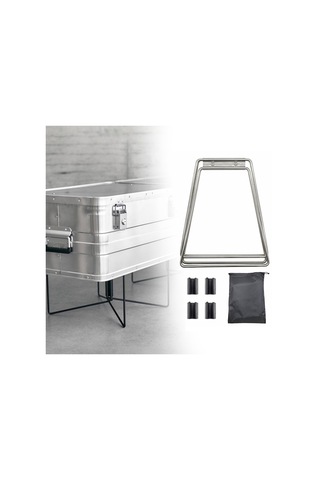 Homyl Katlanabilir Soğutucu Standı Evrensel Su Kabı Gümüş Gümüş