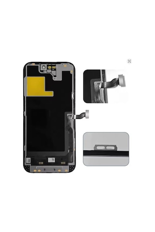 Apple iPhone Uyumlu 14 Pro Max A Kalite Ön Lcd Ekran Dokunmatik Sıvı Bandı Kırılmaz Tamir Seti Set