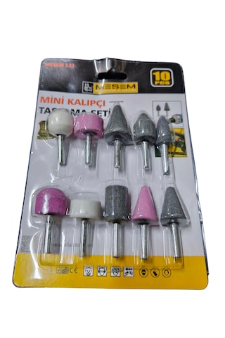 Meşem Mini Kalıpçı Taşlama Seti 10 Parça