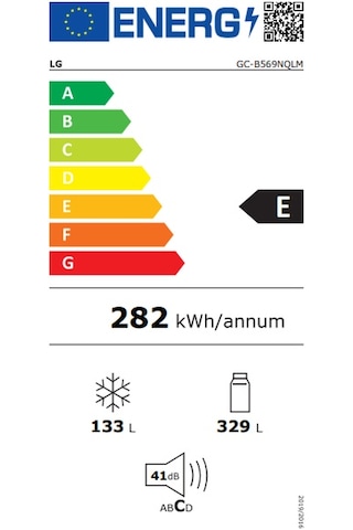 LG GC-B569NQLM 462 LT No-Frost Kombi Tipi Buzdolabı Beyaz