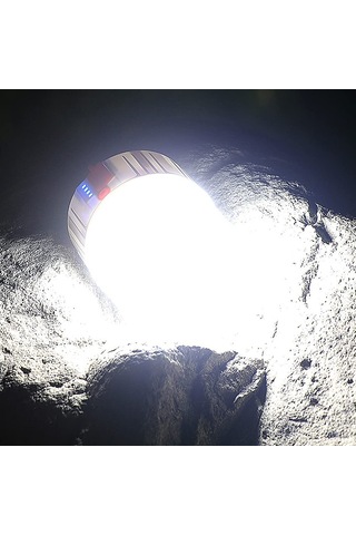 Jfyoda Çok Fonksiyonlu Usb Kamp Fener Taşınabilir Güneş Paneli Beyaz