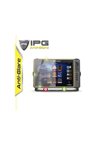 Lowrance Hds Pro 12 Fishfinder - Ipg Anti-glare Yansıma Önleyici Mat Ekran Koruyucu
