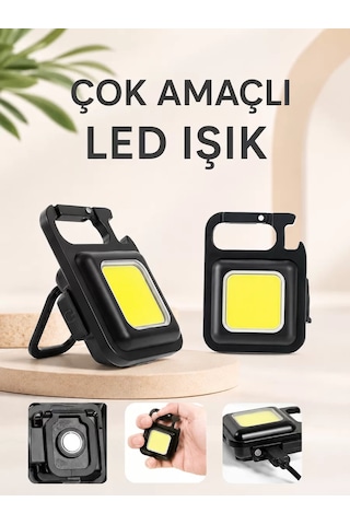 Northcity Led Işık Acil Durum Işığı Çok Fonksiyonlu Mıknatıs Özelliği Altın - Çok Renkli