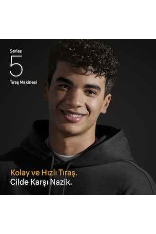 Braun Series 5 Elektrikli Tıraş Makinesi, Islak Ve Kuru, Hassas Düzeltici, Vücut, 52-a1650s 1 Saat