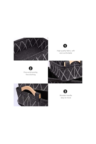 1 Set 3 Pcs Kozmetik Depolama Sepeti Raf Organizatörü B Makyaj Organizatör Sepetleri 2