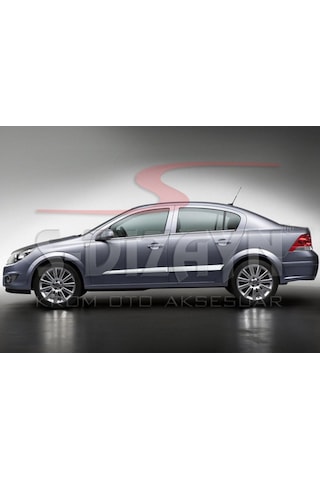 Opel Astra H Sd Krom Yan Kapı Çıtası 4 Prç 2008 Üzeri