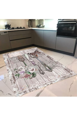 Halıportalı Pvc Kaymaz Taban Mutfak Halısı I-Mtf-751