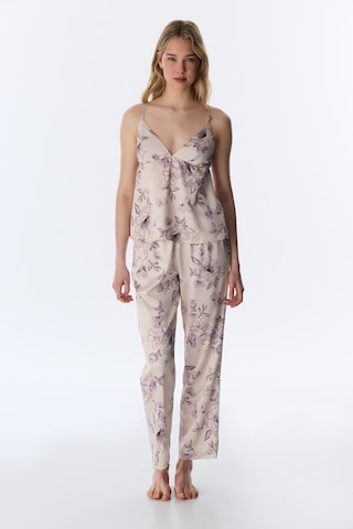 Penti Pastel Bej Petal Saten Pantolon Pijama Altı