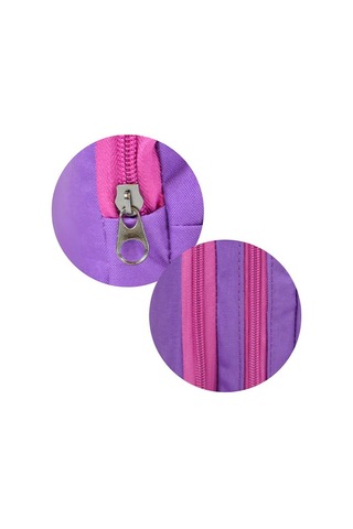 Tebag İki Gözlü Mor Kalem Çantası Mor