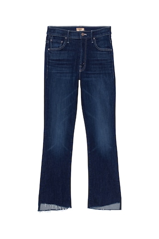 Mother Denim Yüksek Bel Kesik Paça Kot Pantolon Koyu Mavi