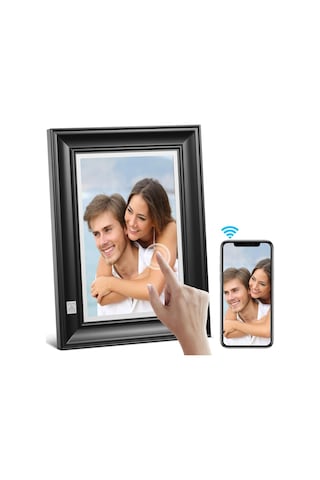 Wifi Dijital Resim Çerçevesi, Hd 1920 X 1200 Kkonsantrasyon Touch Elektronik Resim Çerçevesi, 10,1 İnç, 32 Gb Belle Standart