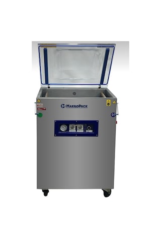 Makropack Çift Çene Ayaklı Vakum Paketleme Makinasi 51 Cm