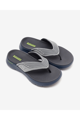 Skechers Go Walk Flex Sandal Erkek Gri Parmak Arası Terlik 229214 Gry Gri