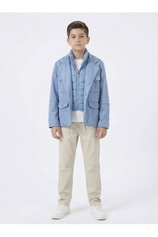 Xo Kids Erkek Çocuk 3lü Alt Üst Takım 11-14 Yaş 14205 Mavi