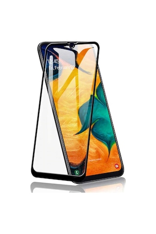 Samsung Uyumlu Galaxy M30s Zore Kenarları Kırılmaya Dayanıklı Cam Ekran Koruyucu