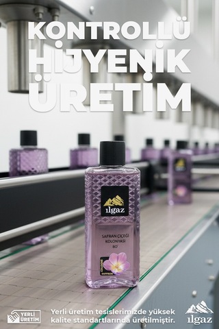 Ilgaz 80 Derece Safran Çiçeği Kolonyası 400 ML